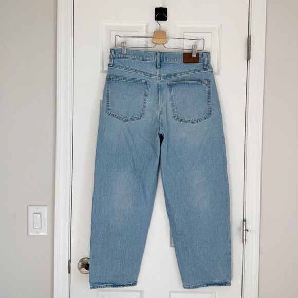 Madewell Balloon Jeans in Hewes Wash Size 29 - Picture 7 of 13